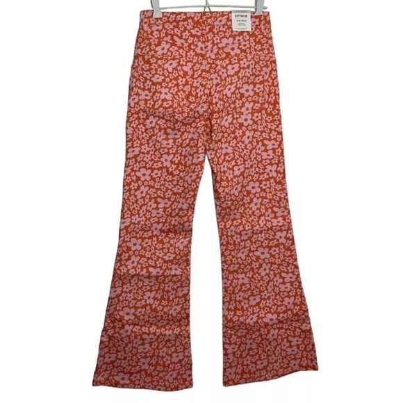 Cotton On Womens Original Flare Jeans Bella Daisy Groovy 70s Floral Y2K NWT US 4 - Picture 6 of 9